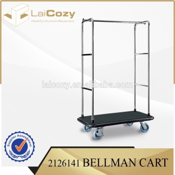 Hot sale high quality luggage trolleys for hotel /hotel luggage carts/ used hotel luggage carts