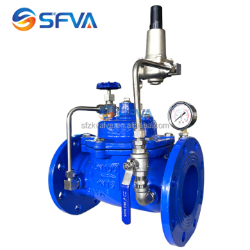 200X PN16 DN100 Ductile Iron Water Pressure Reducing Control Valve: Specifications and Features