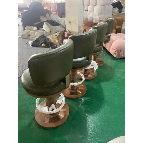 Wooden Counter Chairs Kitchen Bar Stool with Backs