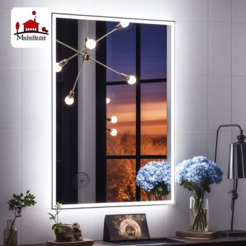 32"x24" LED Rectangular Bathroom Mirror for Hotel Project