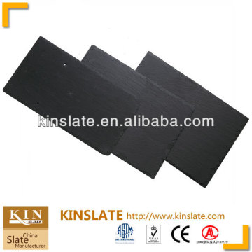 ASTM&EN12326 Approved-KINSLATE Natural Black Slate Roof Types Roofing