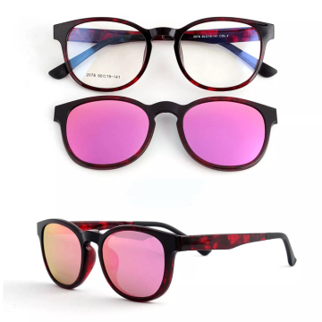 Factory Direct Sales: UV400 Fashion Clip-on Sunglasses for Men and Women