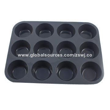 Colourful silicone cake mold