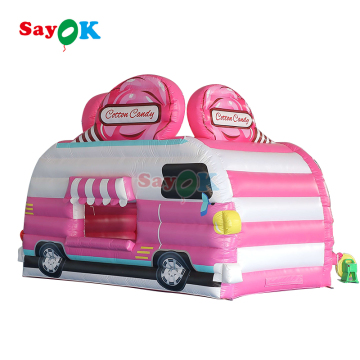 Portable Inflatable Popcorn Booth for Commercial Events and Carnivals