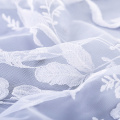 Υψηλής ποιότητας Λευκό λουλούδι Lace Fabric