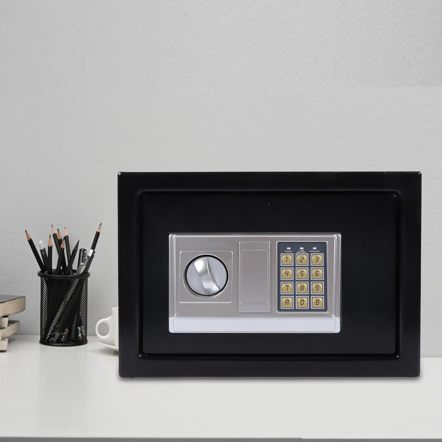 Electronic Steel Safe Box with LED Keypad