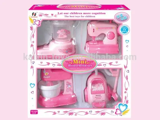 hot sale electric household appliance toy set for kids with sound and light