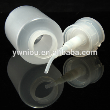 Portable 6OZ Nail Pump Dispenser Polish Remover Bottle