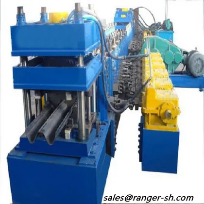 Construction material highway guardrail roll forming machine