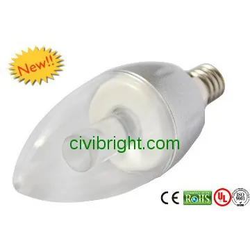 brand new led candle bulb c37