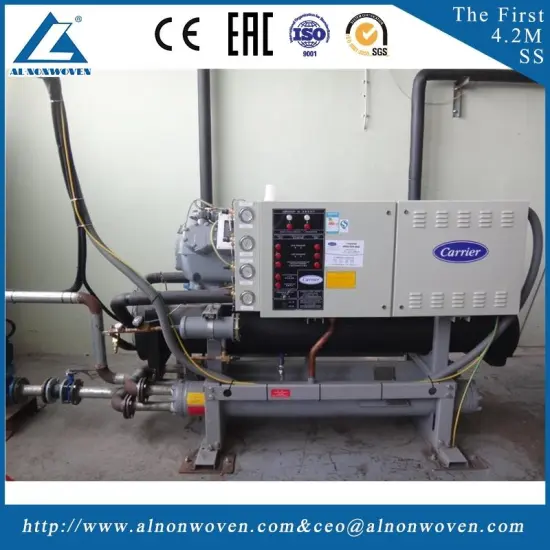 Full automatic AL-2400 S 2400mm non woven fabrics making machinery with ISO9001 certificate