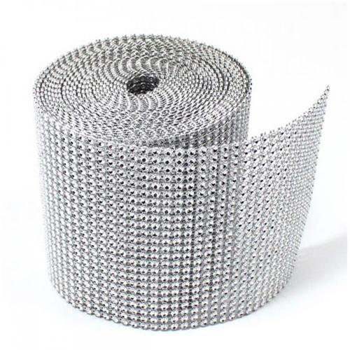 Bling Rhinestone Mesh Trimming Ribbon para la decoración