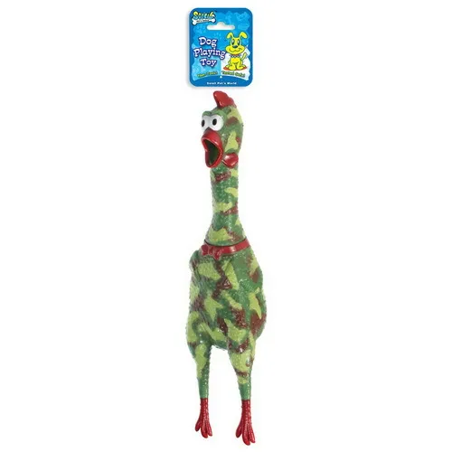2015 NEW ARMY GREEN CAMOUFLAGE CHICKEN PET TOY