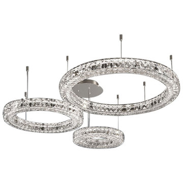 Mojue Crystal Chandelier: إضاءة فاخرة للفيلات الراقية الحديثة