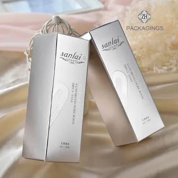 Personal skin care cream paper packaging box