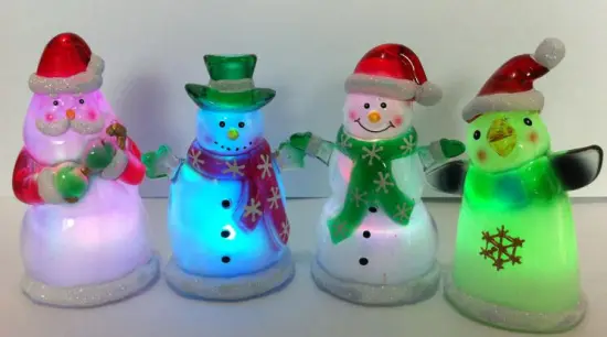 Christmas Present Gifts Color Night Lights