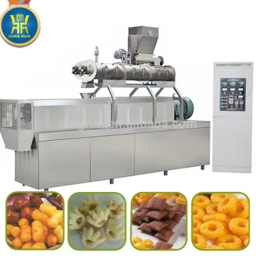 irregular corn curls snacks machine extruder equipment