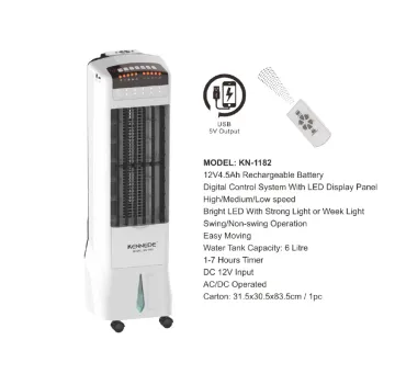 AC DC WATER MIST FAN