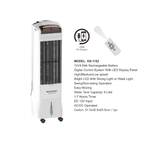 AC DC Water Mist Fan