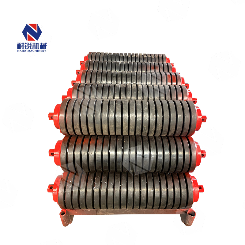 Gravity Rubber Belt Conveyor Side Guide Rollers for Mining