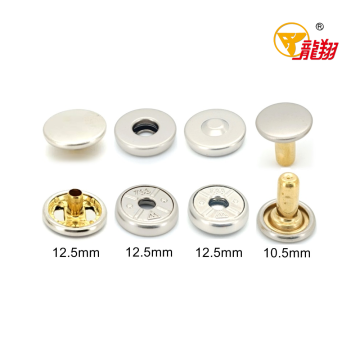 733# Brass Magnetic Snap Fastener Set
