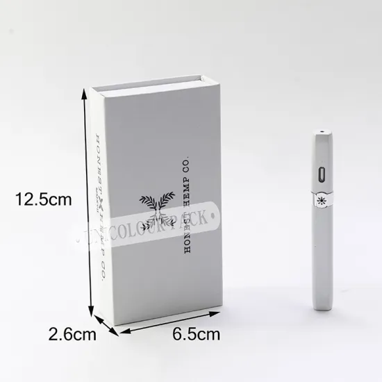 Custom CBD pen Box with magnetic closure