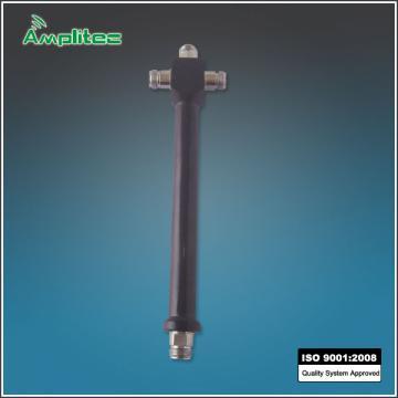 Wide frequency range 3 way cavity splitter