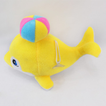 40cm With Ball Played Overhead Stuffed Dolphin, Plush Dolphin Toy, Sea Animal Plush Toys