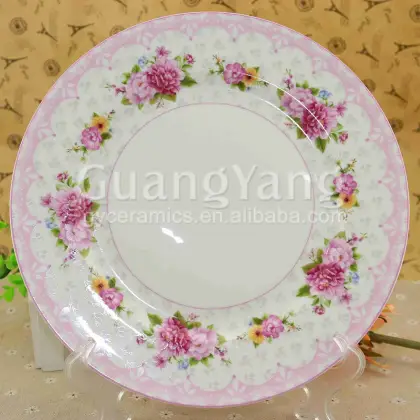 Latest New Design New Bone China Appetizer Plate