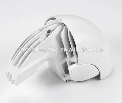 white powder coated aluminium goods