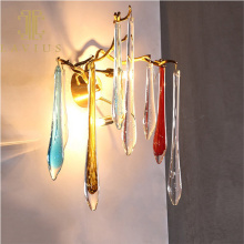 Postmodern light luxury villa wall lamp