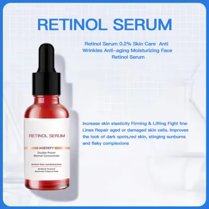 Retinol Serum 0.2% - Anti-Wrinkle, Anti-Aging, Moisturizing Face Serum