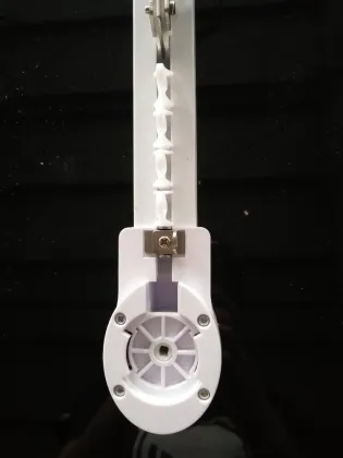 Nice Curtain motor and track