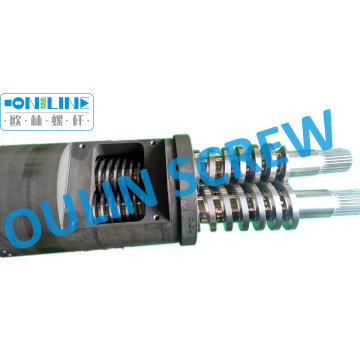 Twin Conical Screw and Barrel for PVC Profiles