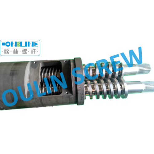 Konos Screw Barrel, Cincinnati Twin Conical Screw and Cylinder, for PVC Panel