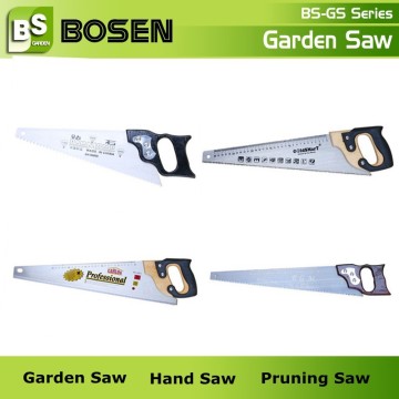 Professional Garden Hand Saw with Plastic or Wooden Handle