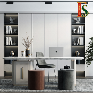 Custom Integrated Bookcase In Whole House Customization Plan