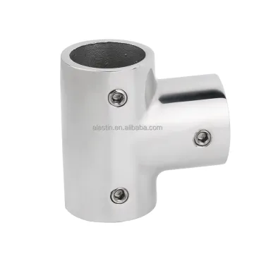 Stainless Steel Marine 316 Tee Handrail Fittings for Ship