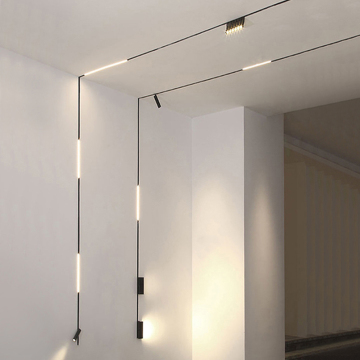 Ultra Thin 48V Aluminum Rail LED Track Lights