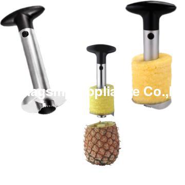 Metal pineapple peeling machine