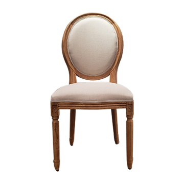 Mrs. Woods Nordic Style White Oak Wooden Dining Chairs with Soft Leather upholstery - Perfect Living Room Furniture