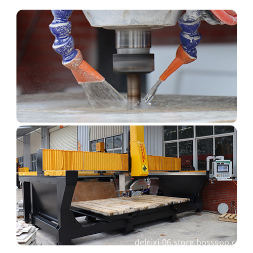 5 Axis Stone CNC Bridge Cutting Machine for Granite and Tiles