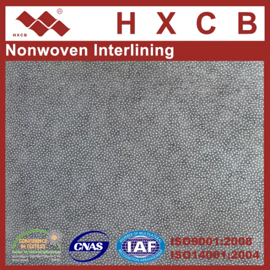 34g Garment Polyester Adhesive interlining fabric