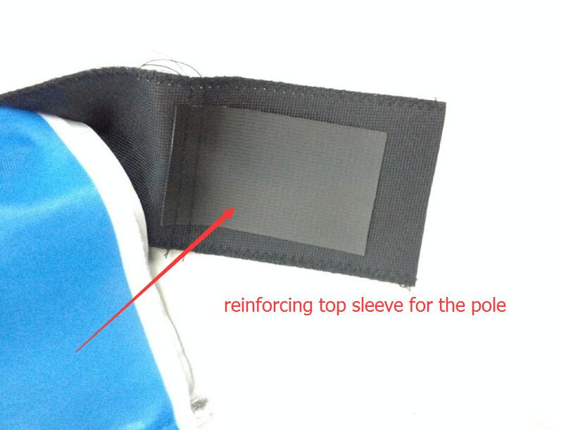 feather concave flags