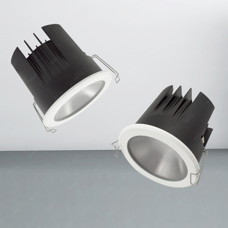 Alluminio rotondo 12W Respuglio a soffitto a soffitto a pedaggio Downlight