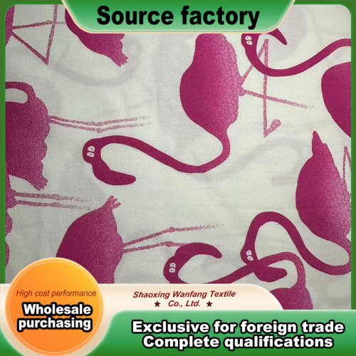 Pamuklu Poplin Flamingo Nakışlı Üst