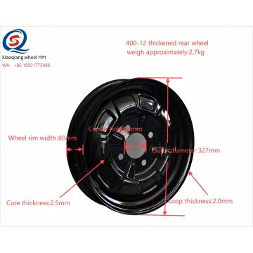 Cordete de rueda trasera espesada de 327 mm de calidad premium