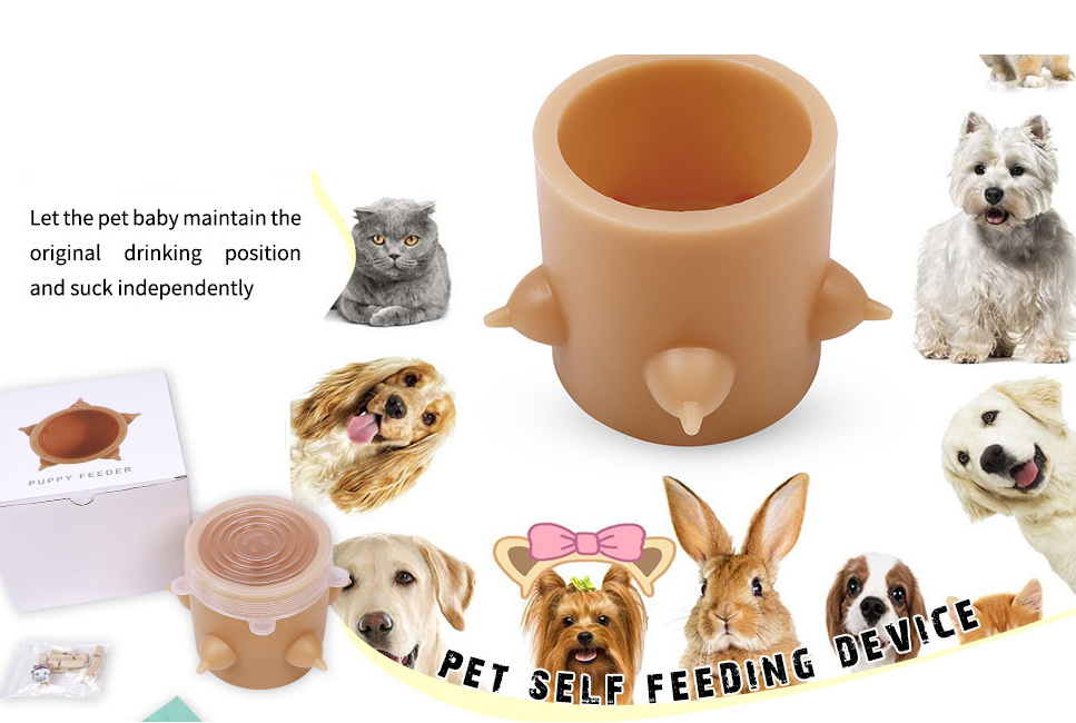 Silicone Pets Nipple Feeder