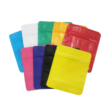 Custom Printed 4x5 inch Mylar Bags for Food Storage - Plain with Zipper