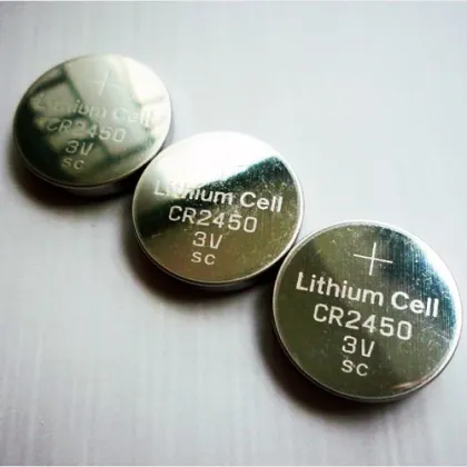 Cr2450 3v 500mah Lithium Button Cell Battery Recharge Lithium Ion Batteries
